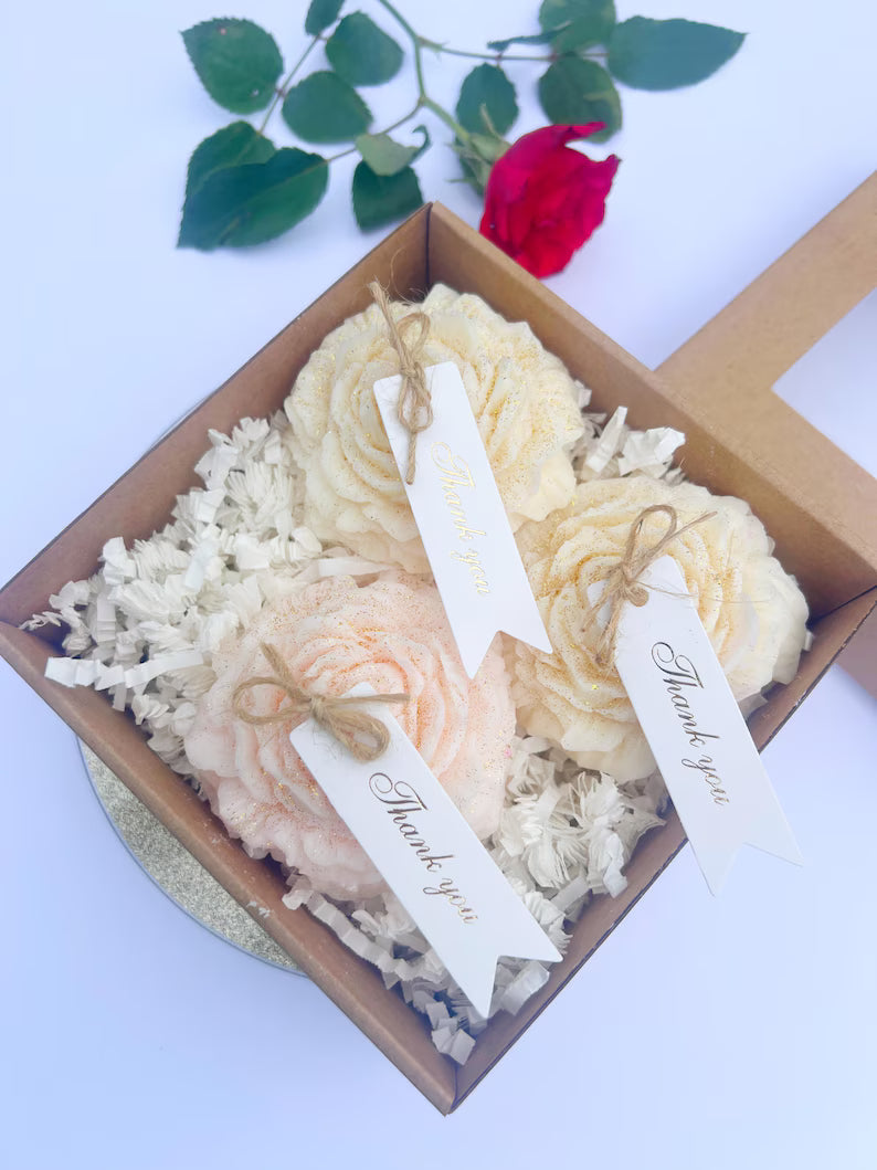 Soy Peony candle Gift Set 3