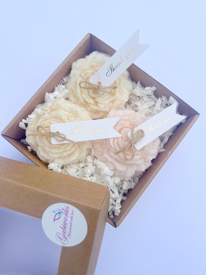 Soy Peony candle Gift Set 3