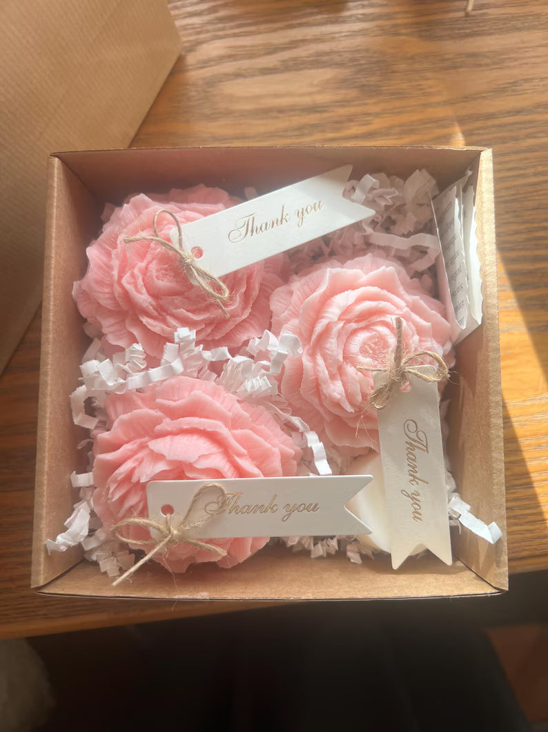 Soy Peony candle Gift Set 3