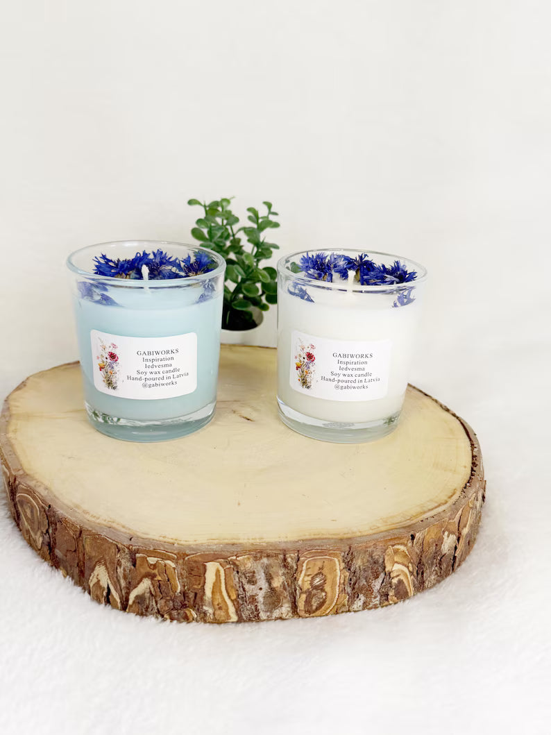 Cornflower Soy candle
