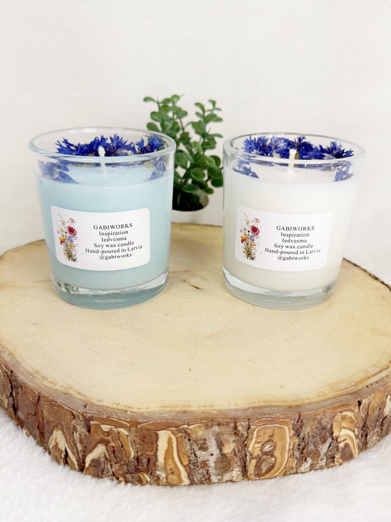 Cornflower Soy candle