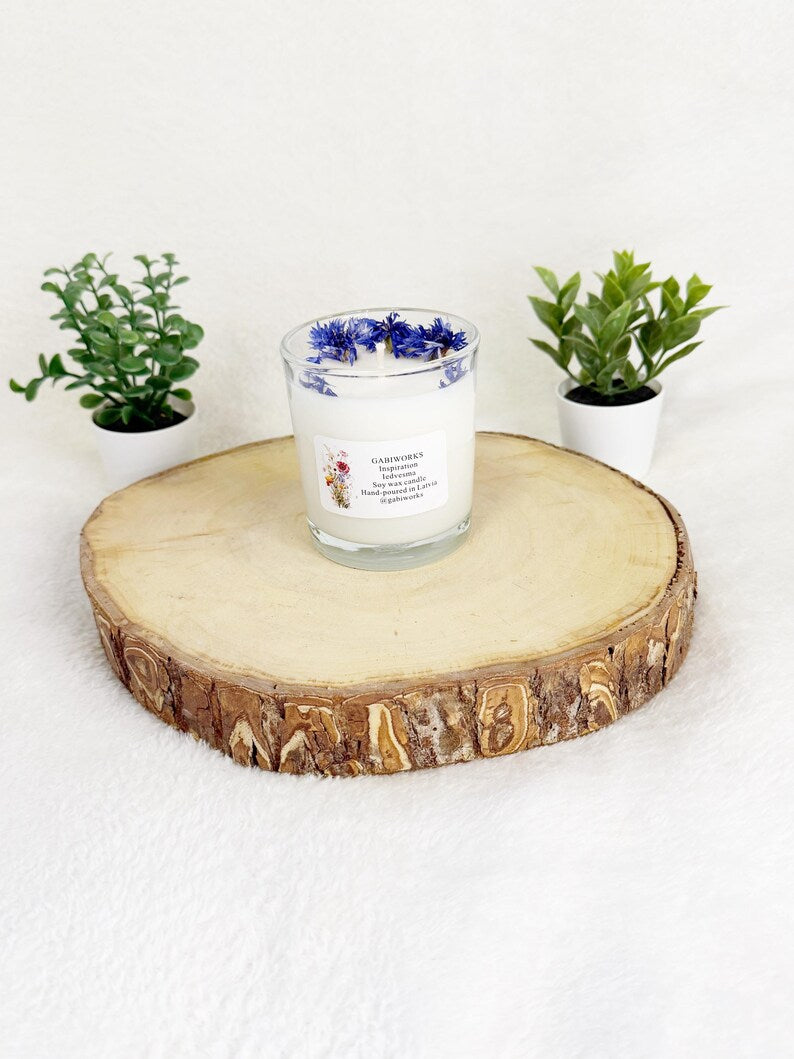 Cornflower Soy candle