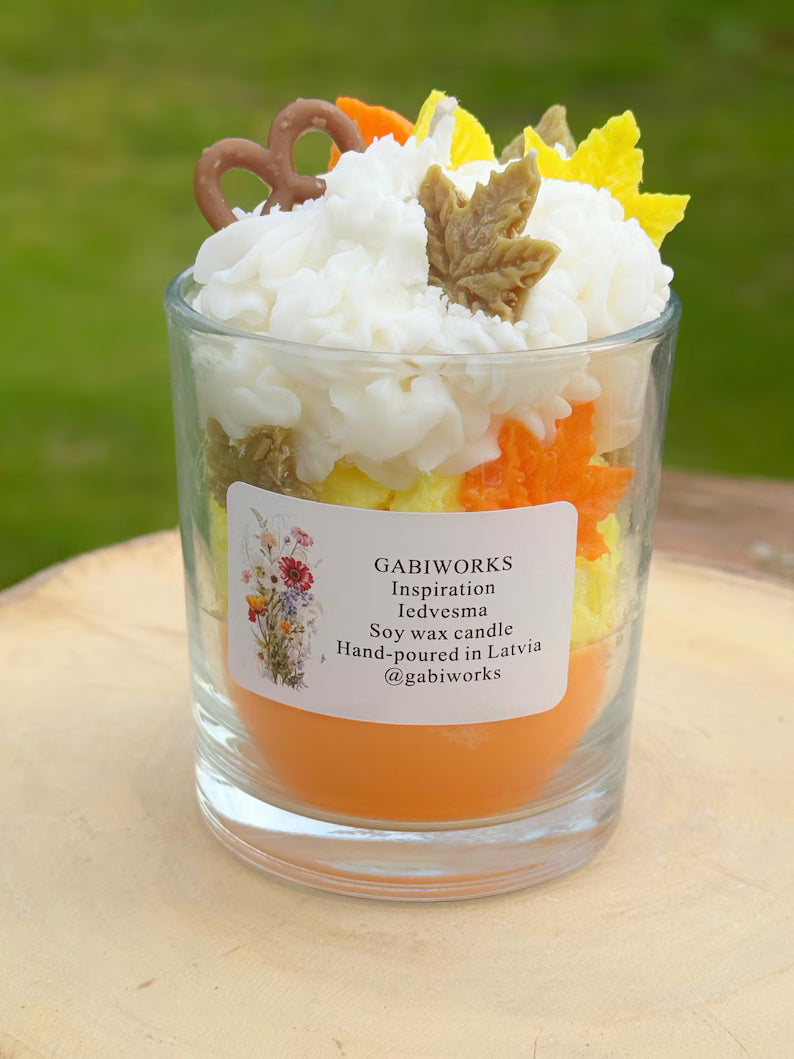 Orange Autumn Soy candle