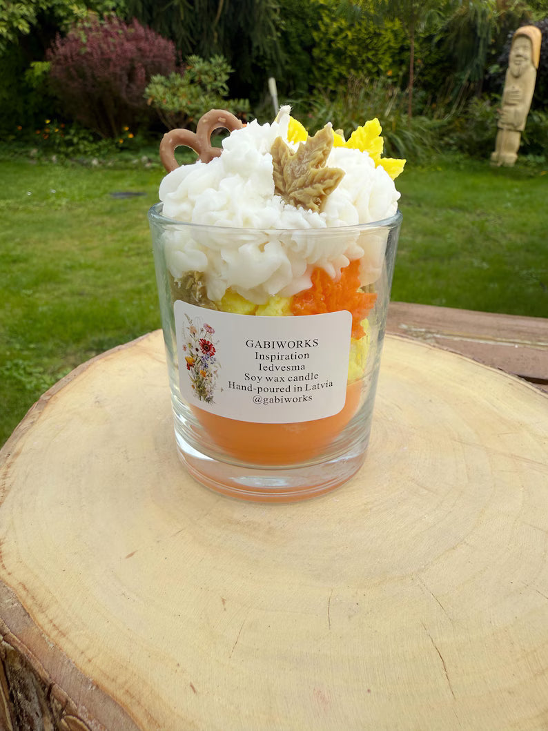 Orange Autumn Soy candle