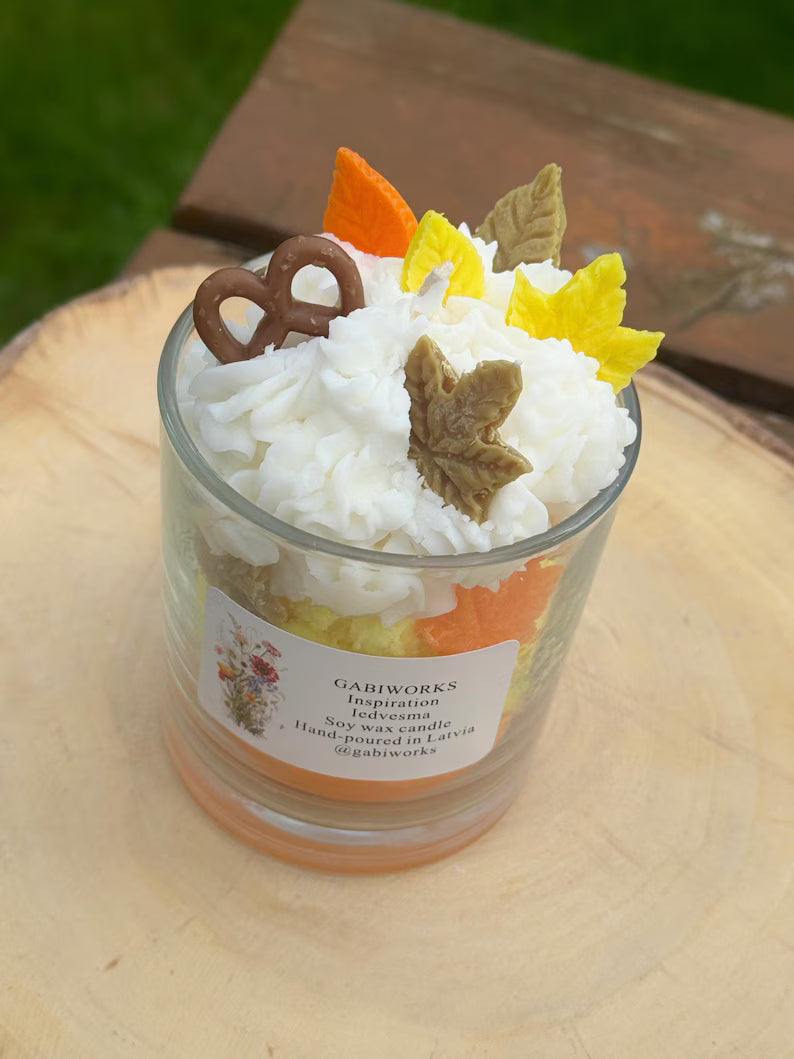 Orange Autumn Soy candle