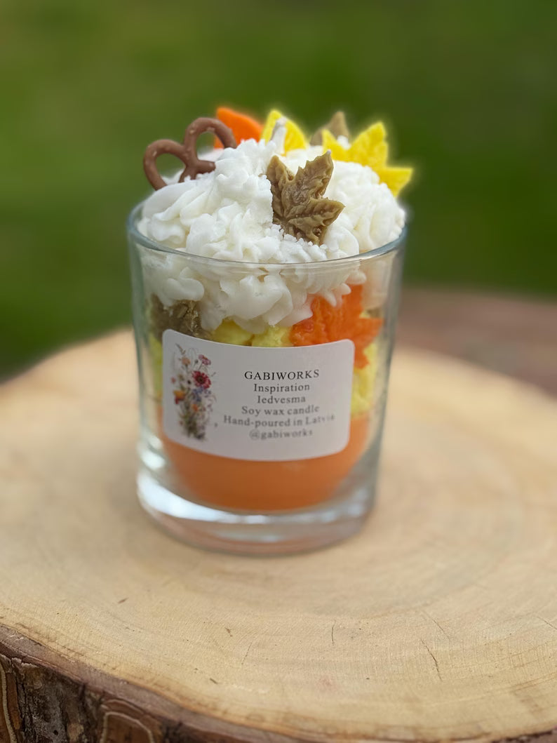 Orange Autumn Soy candle