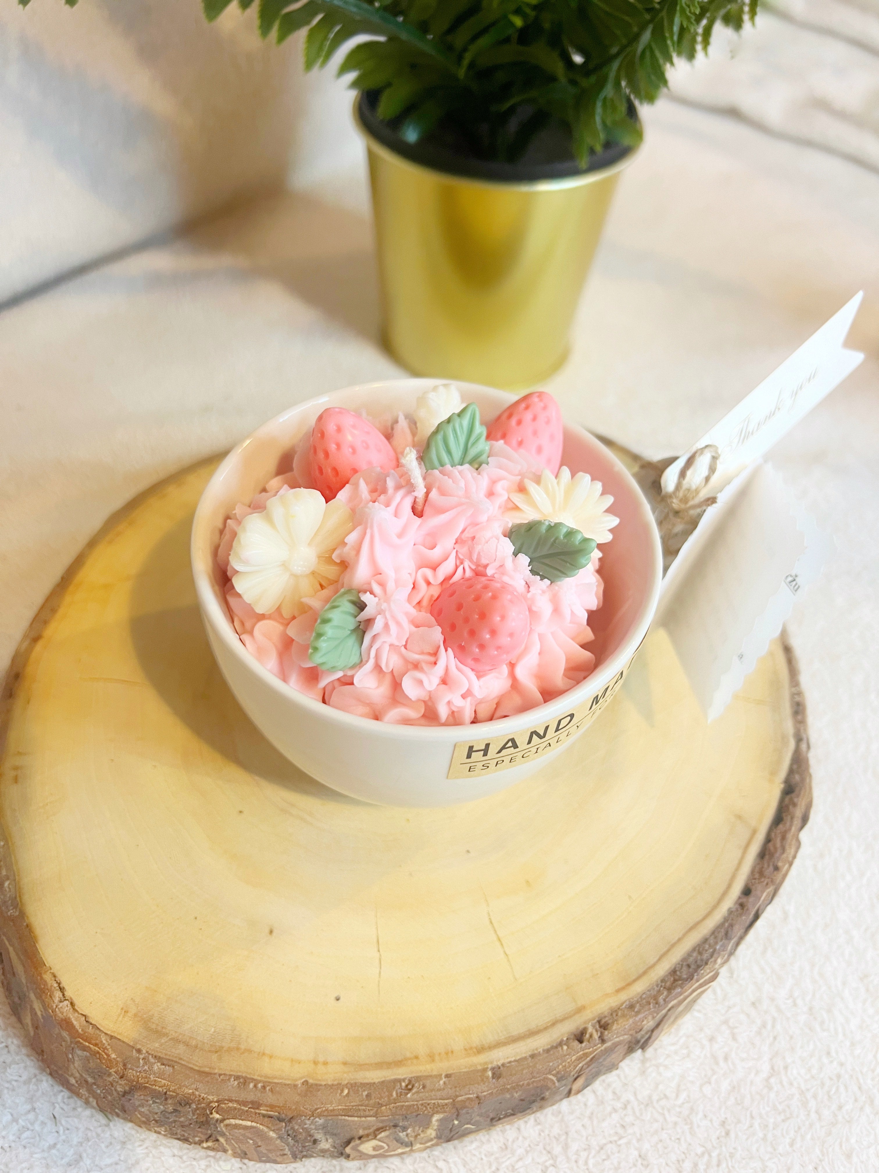 Soy Dessert Mug Candle