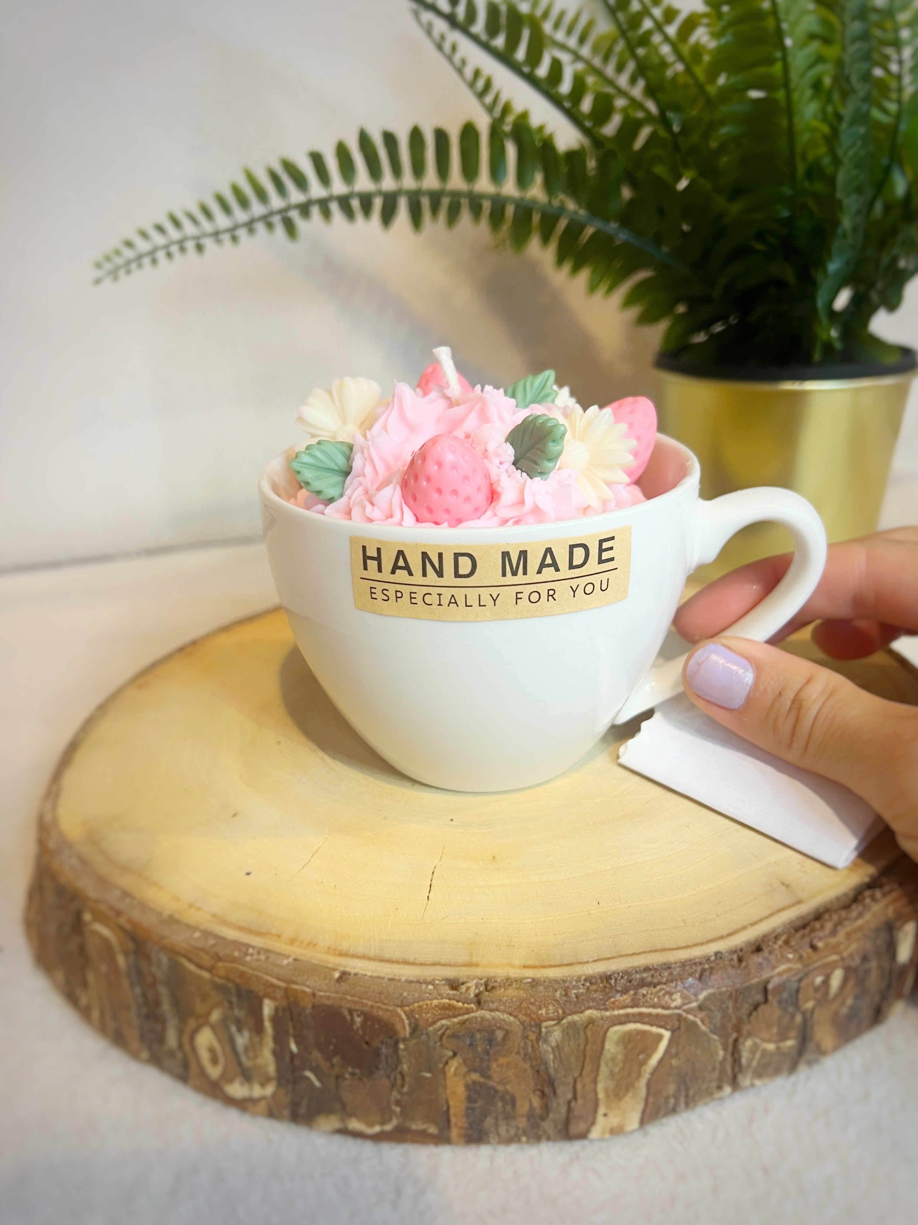 Soy Dessert Mug Candle