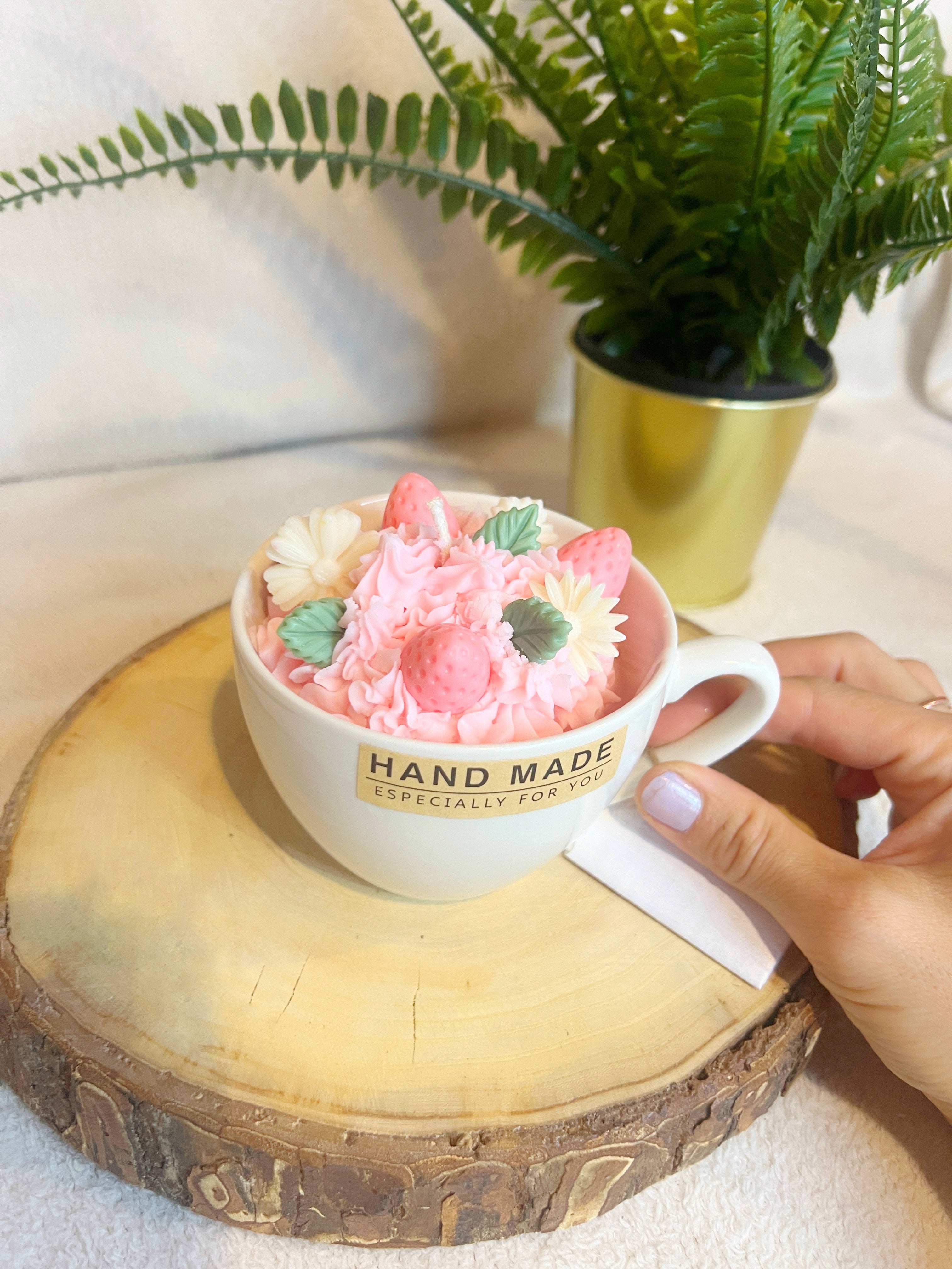 Soy Dessert Mug Candle