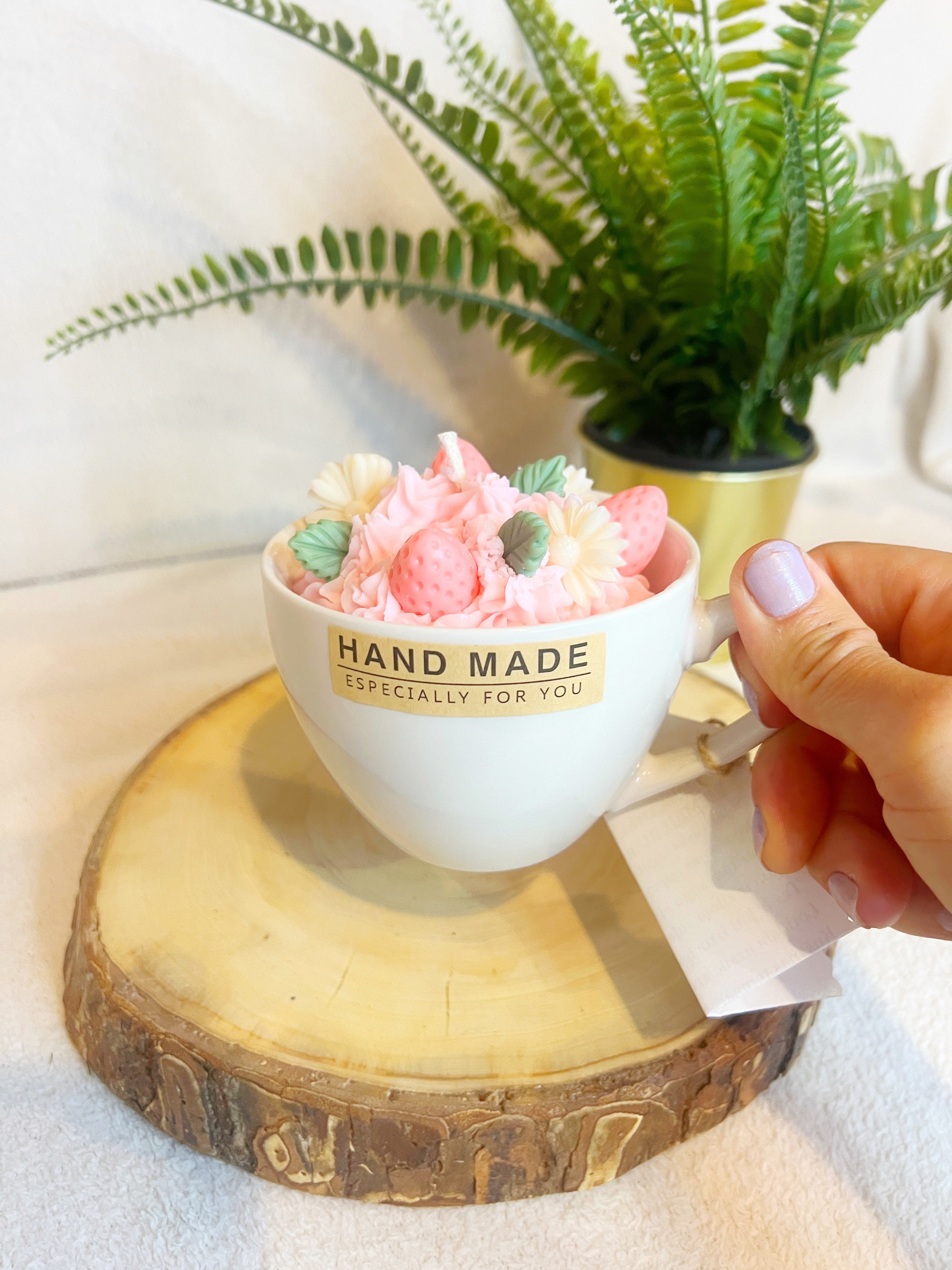 Soy Dessert Mug Candle